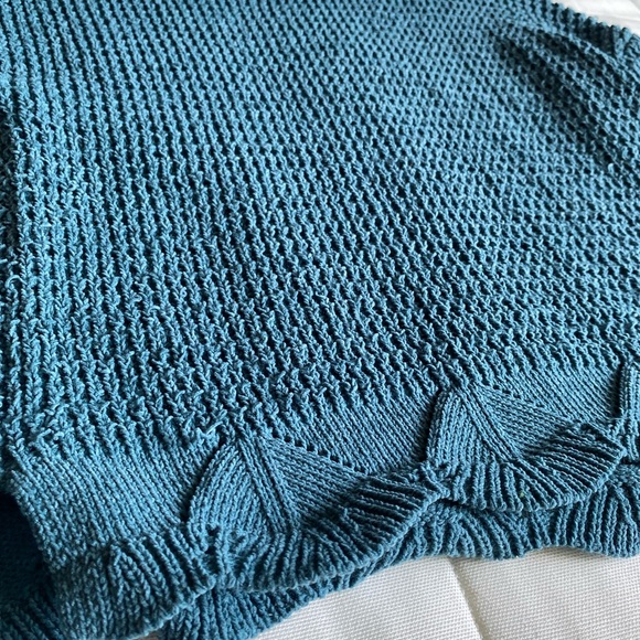 Blue Knit Sweater - Picture 4 of 4